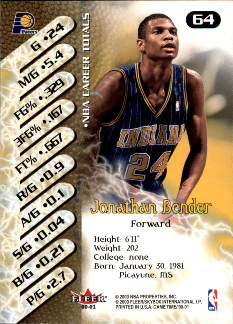 A0580- 2000-01 Fleer Game Time Basketball #s 1-120 -You Pick- 15+ FREE US SHIP - Picture 129 of 231