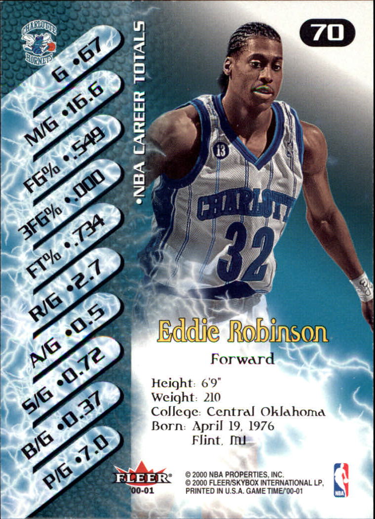 A0580- 2000-01 Fleer Game Time Basketball #s 1-120 -You Pick- 15+ FREE US SHIP - Picture 141 of 231