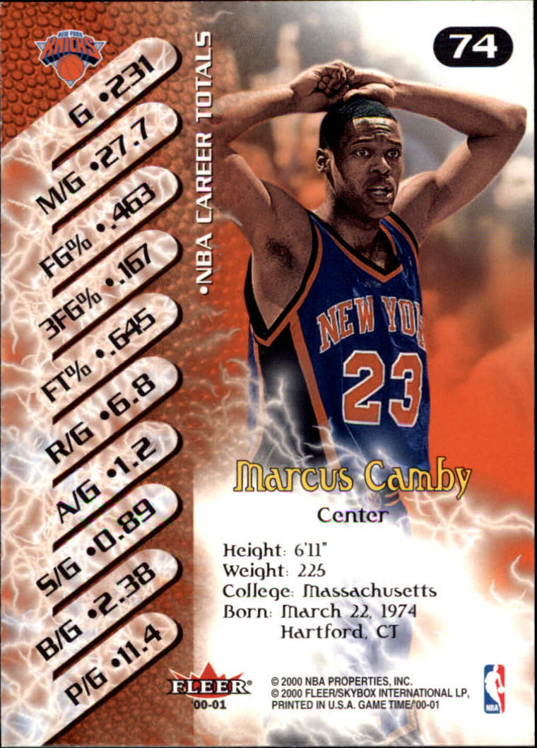 A0580- 2000-01 Fleer Game Time Basketball #s 1-120 -You Pick- 15+ FREE US SHIP - Picture 149 of 231
