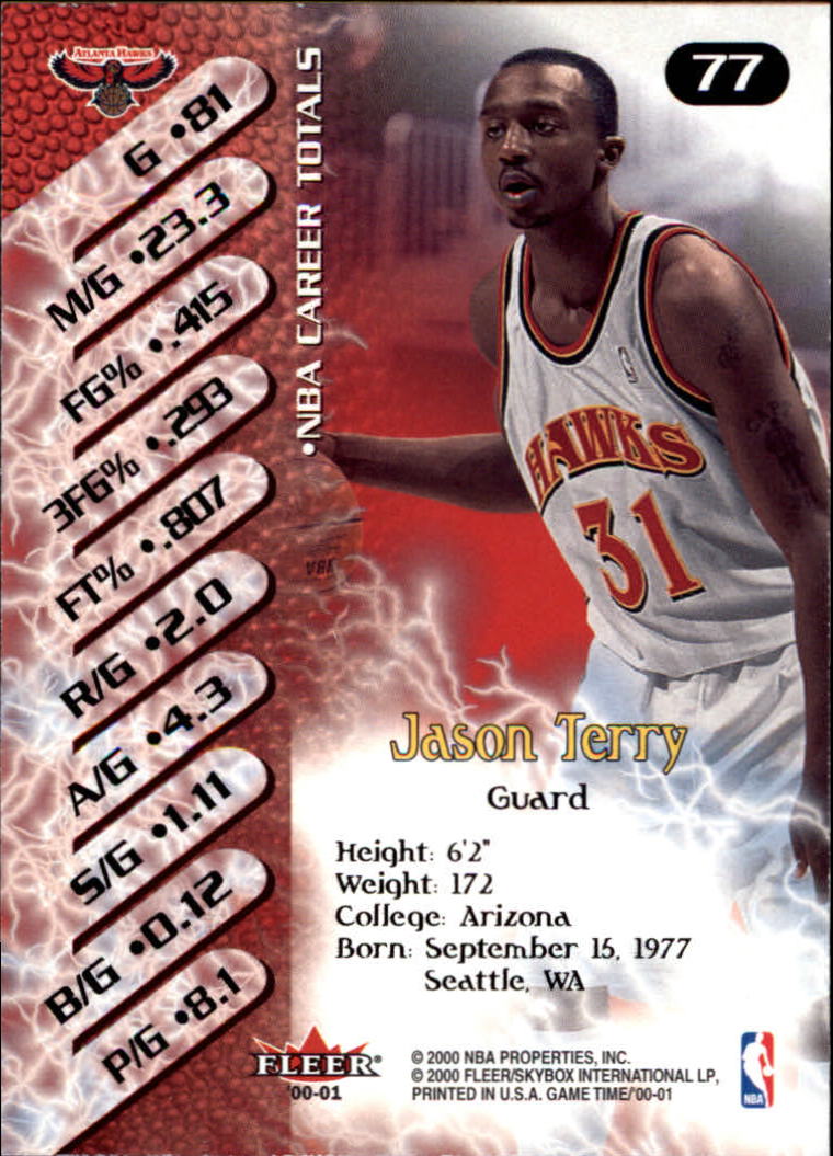 A0580- 2000-01 Fleer Game Time Basketball #s 1-120 -You Pick- 15+ FREE US SHIP - Picture 155 of 231