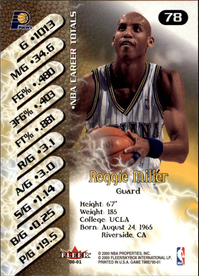 A0580- 2000-01 Fleer Game Time Basketball #s 1-120 -You Pick- 15+ FREE US SHIP - Picture 157 of 231