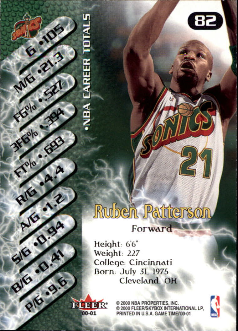 A0580- 2000-01 Fleer Game Time Basketball #s 1-120 -You Pick- 15+ FREE US SHIP - Picture 165 of 231
