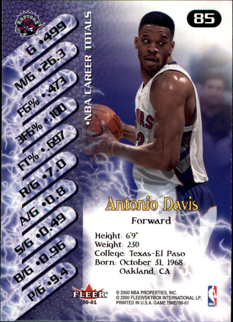 A0580- 2000-01 Fleer Game Time Basketball #s 1-120 -You Pick- 15+ FREE US SHIP - Picture 171 of 231