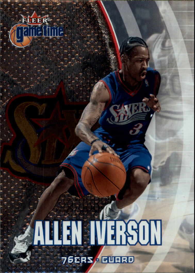 Allen Iverson #3 - Denver Nuggets Jersey - Sports Memorabilia - B