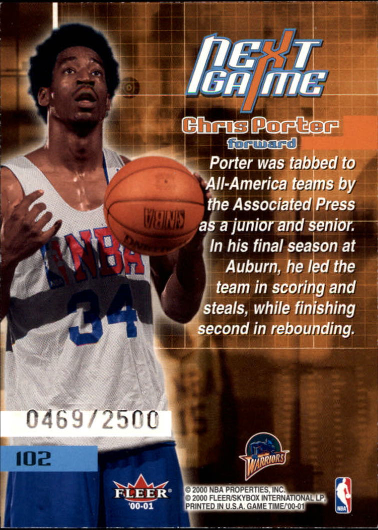 A0580- 2000-01 Fleer Game Time Basketball #s 1-120 -You Pick- 15+ FREE US SHIP - Picture 201 of 231