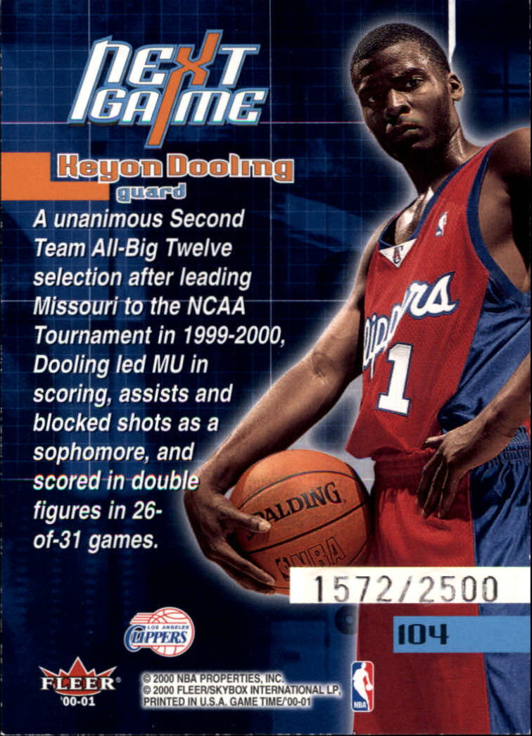 A0580- 2000-01 Fleer Game Time Basketball #s 1-120 -You Pick- 15+ FREE US SHIP - Picture 205 of 231
