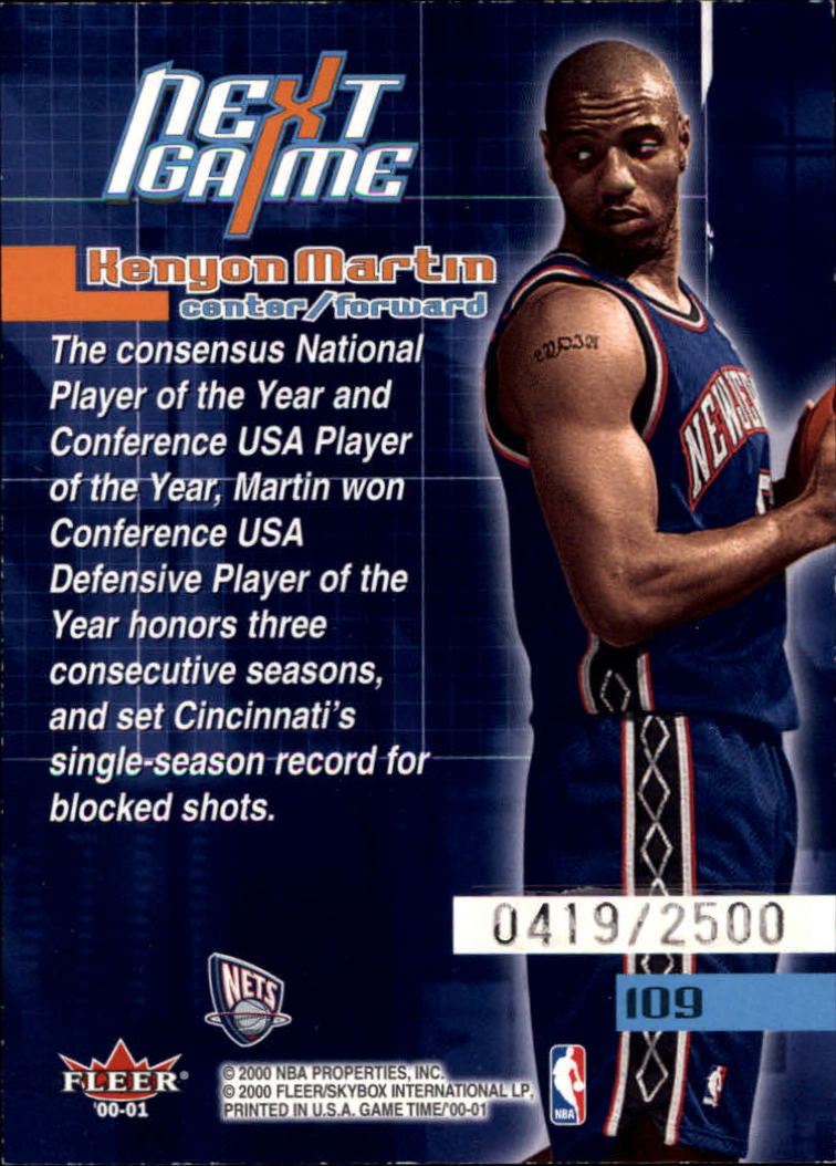 A0580- 2000-01 Fleer Game Time Basketball #s 1-120 -You Pick- 15+ FREE US SHIP - Picture 213 of 231