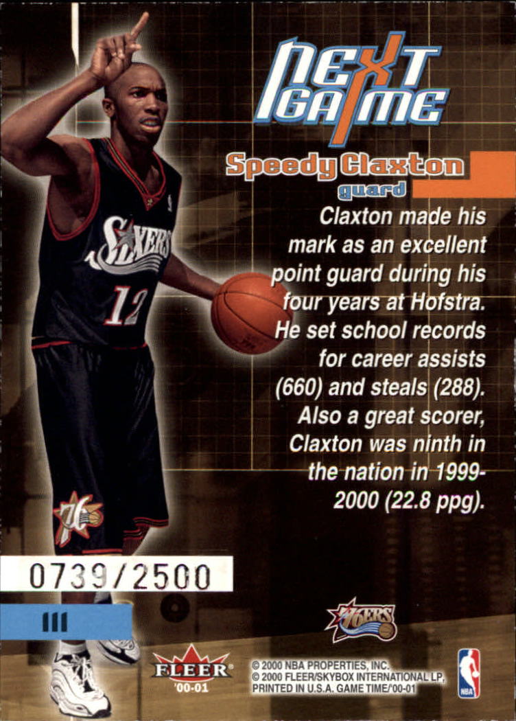 A0580- 2000-01 Fleer Game Time Basketball #s 1-120 -You Pick- 15+ FREE US SHIP - Picture 217 of 231