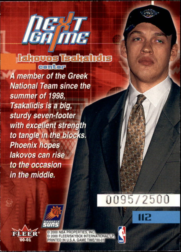 A0580- 2000-01 Fleer Game Time Basketball #s 1-120 -You Pick- 15+ FREE US SHIP - Picture 219 of 231