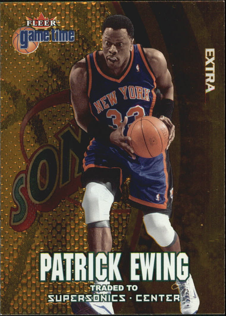 2000-01 Fleer Game Time Extra #14 Patrick Ewing