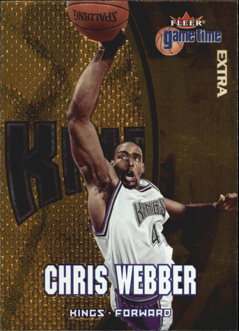 2000-01 Fleer Game Time Extra #24 Chris Webber