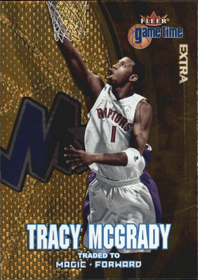 2000-01 Fleer Game Time Extra #63 Tracy McGrady
