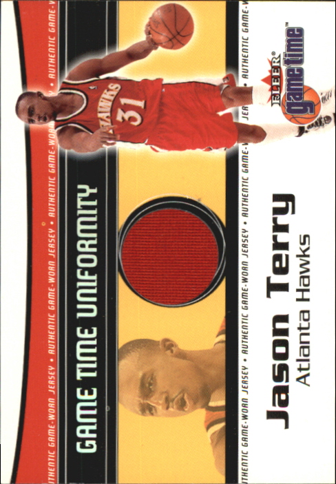2000-01 Fleer Game Time Uniformity #20 Jason Terry