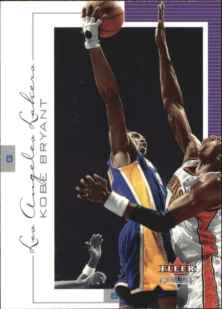 2000-01 Fleer Genuine #26 Kobe Bryant