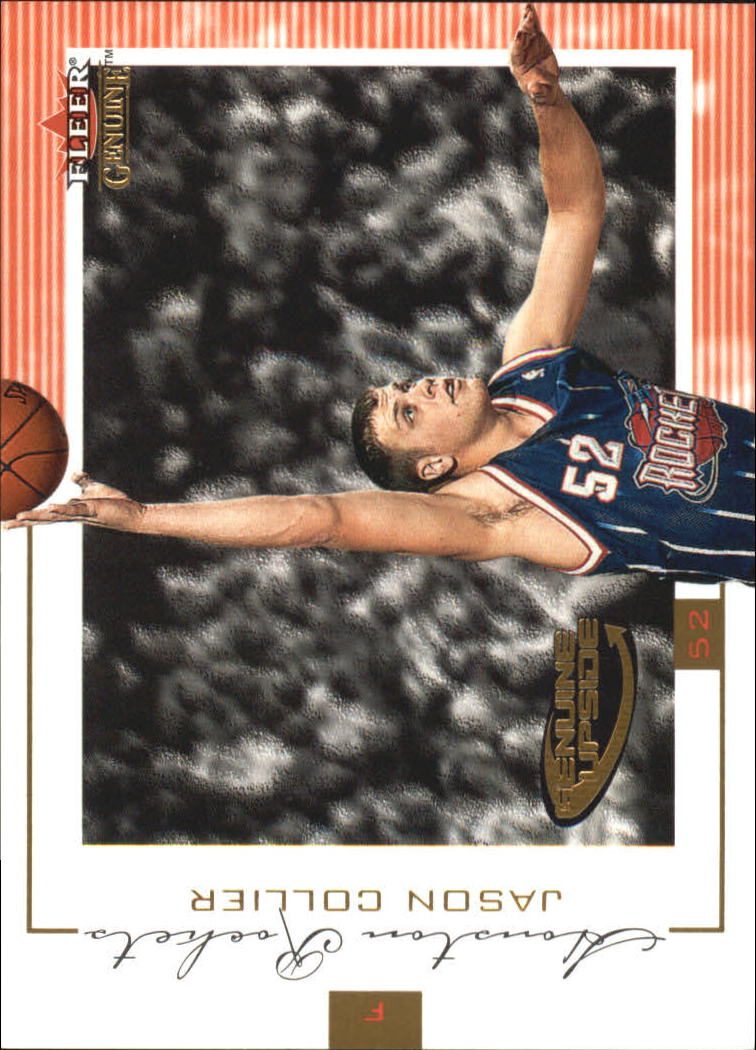 2000-01 Fleer Genuine #111 Jason Collier RC