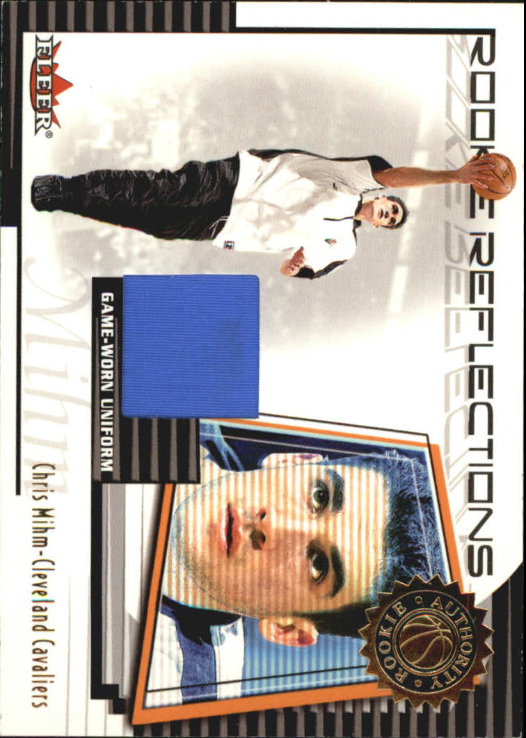 2000-01 Fleer Authority Rookie Reflections #RR5 Chris Mihm