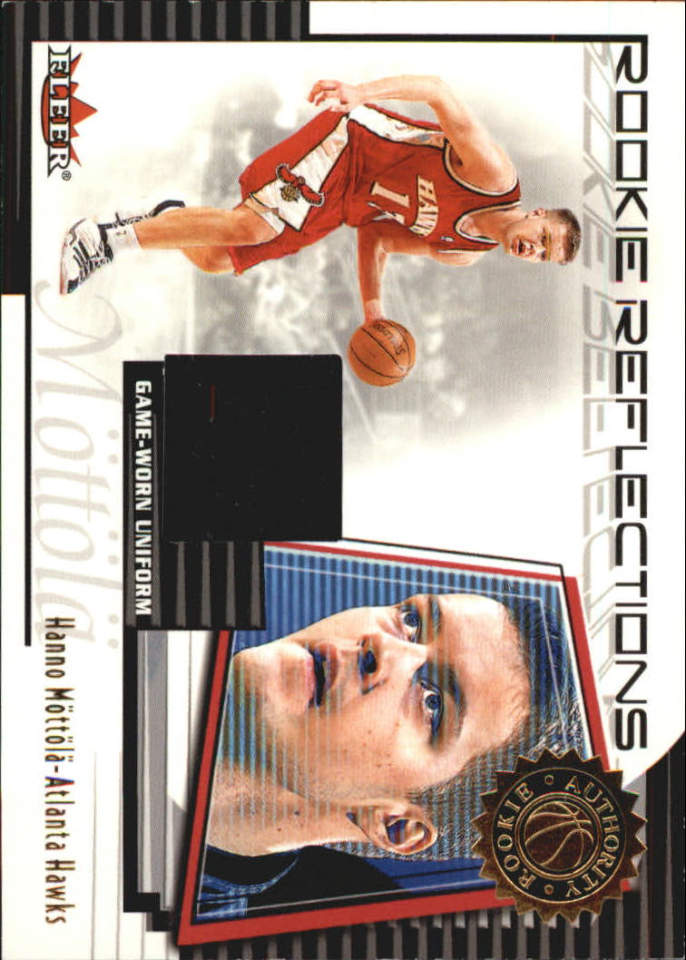 2000-01 Fleer Authority Rookie Reflections #RR9 Hanno Mottola