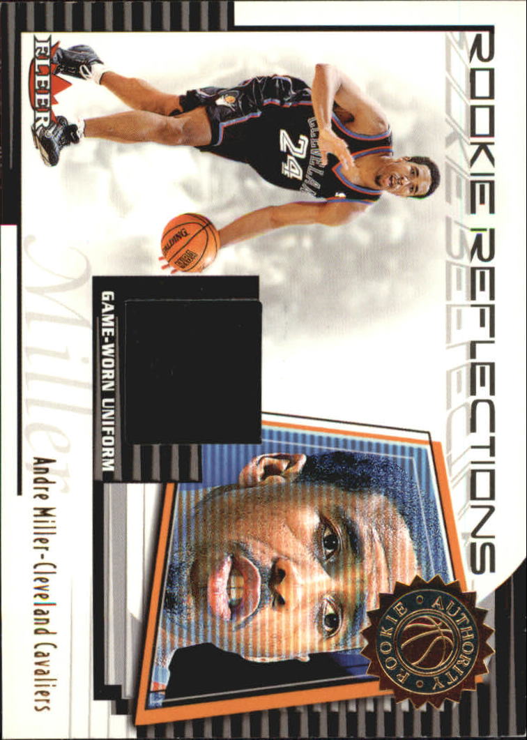 2000-01 Fleer Authority Rookie Reflections #RR12 Andre Miller