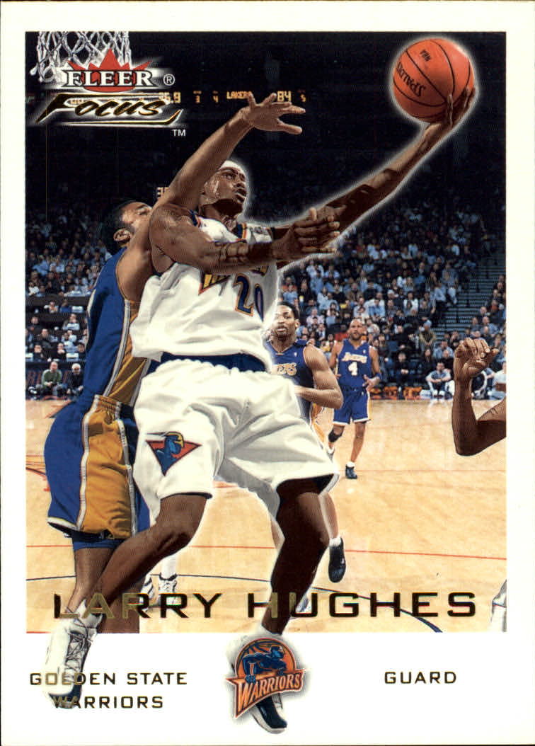 2000-01 Fleer Focus #55 Larry Hughes