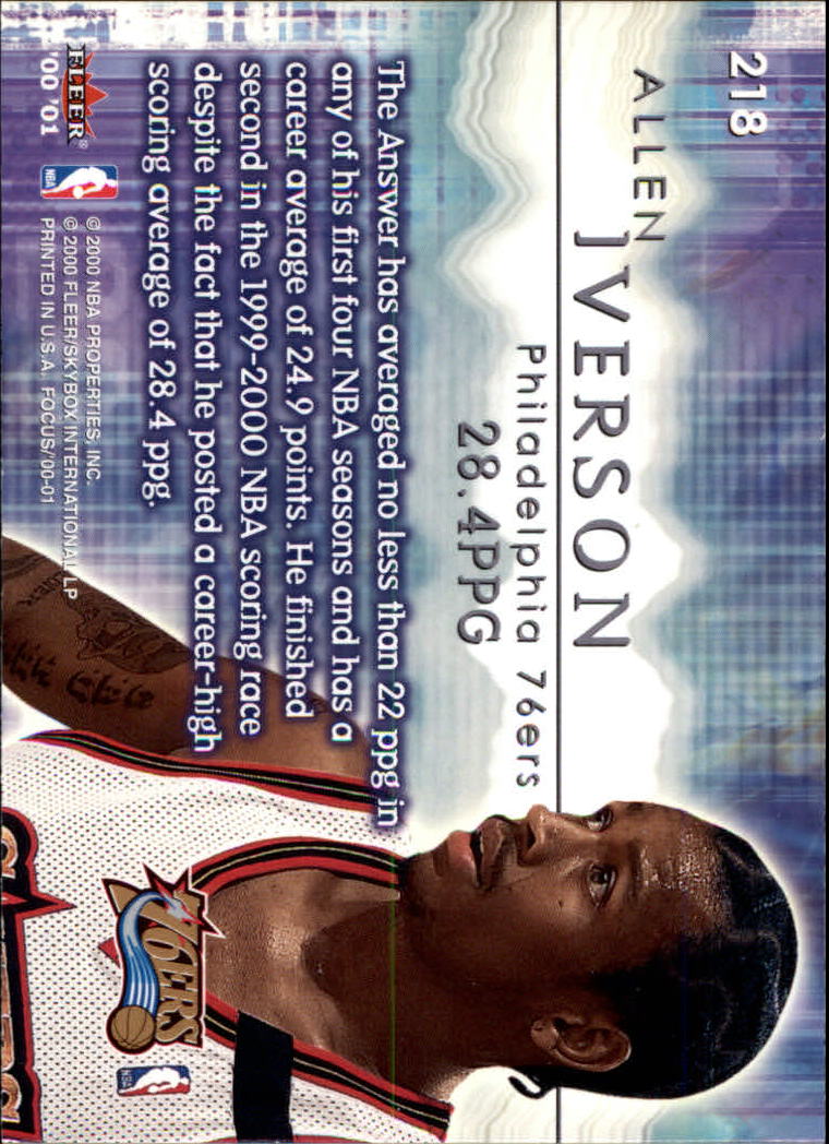 Allen iverson clearance 218