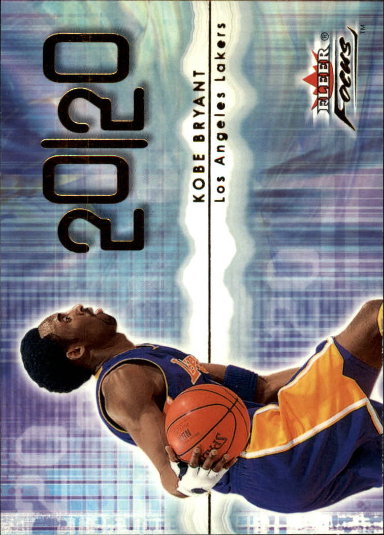 2000-01 Fleer Focus #228 Kobe Bryant 20
