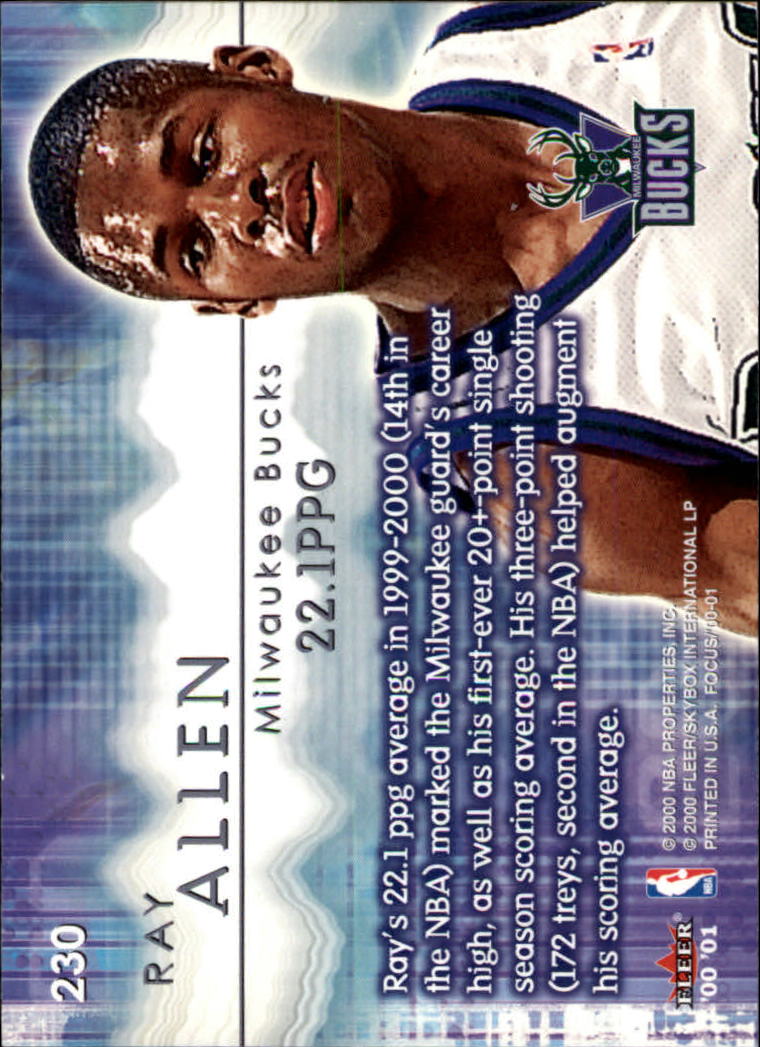 Ray Allen cards (1997-2021) Bucks Celtics Sonics Heat - Picture 89 of 349