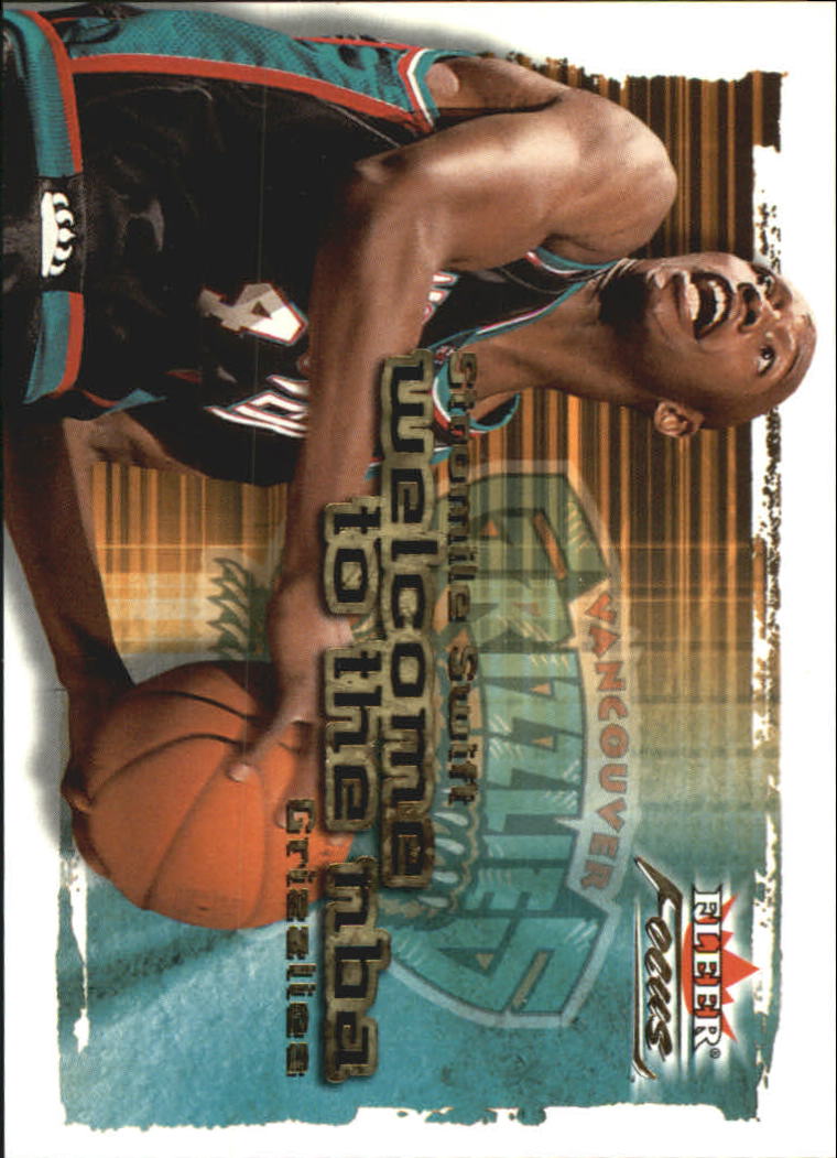 2000-01 Fleer Focus Welcome to the NBA #WN2 Stromile Swift