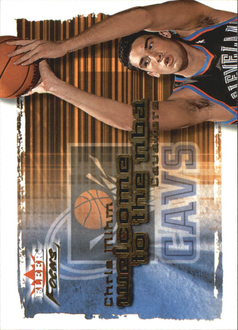 2000-01 Fleer Focus Basketball Welcome to the NBA Insert Singles - You Choose - Picture 8 of 23