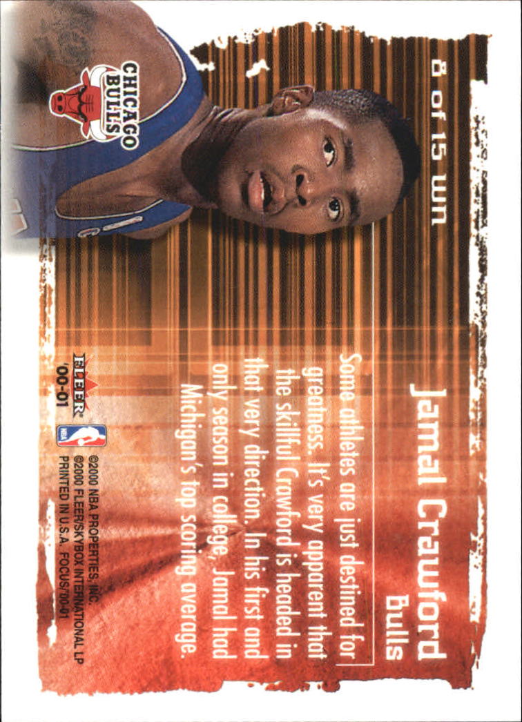 2000-01 Fleer Focus Basketball Welcome to the NBA Insert Singles - You Choose - Picture 11 of 23