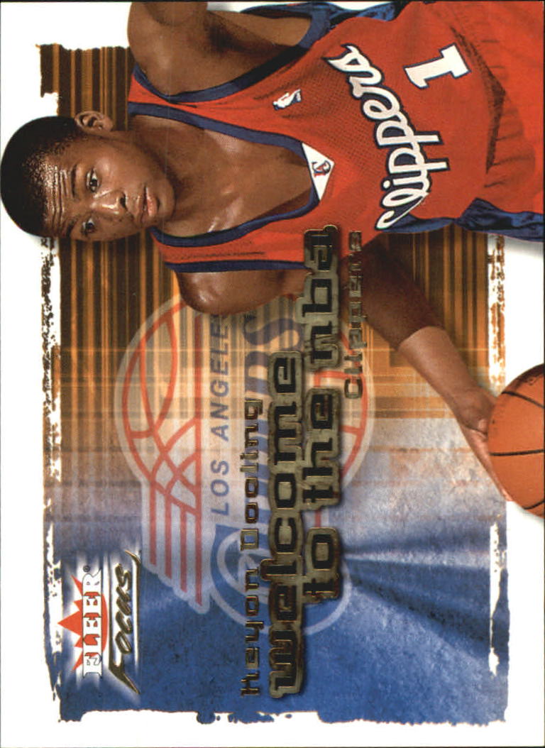 2000-01 Fleer Focus Basketball Welcome to the NBA Insert Singles - You Choose - Picture 12 of 23