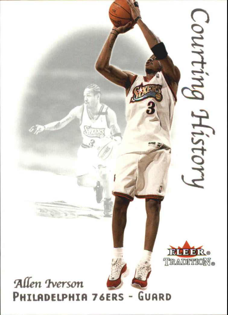 2000-01 Fleer Courting History #CH8 Allen Iverson