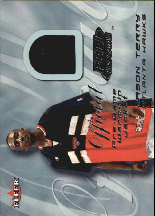 2000-01 Fleer Feel the Game #33A Jason Terry Red