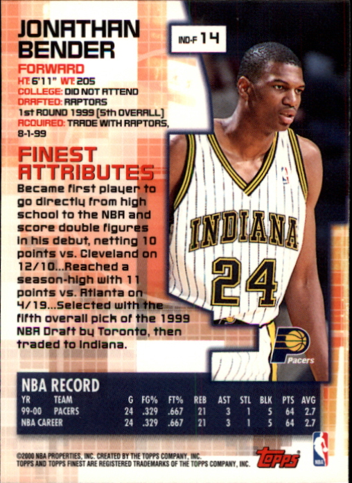 B5505- 2000-01 Finest Bk Card #s 1-176 +Inserts -You Pick- 15+ FREE US SHIP - Bild 15 von 189
