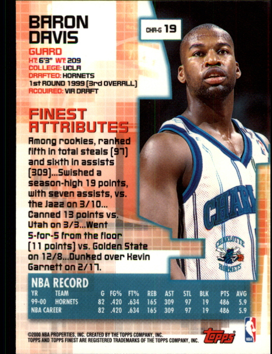 B5505- 2000-01 Finest Bk Card #s 1-176 +Inserts -You Pick- 15+ FREE US SHIP - Bild 23 von 189