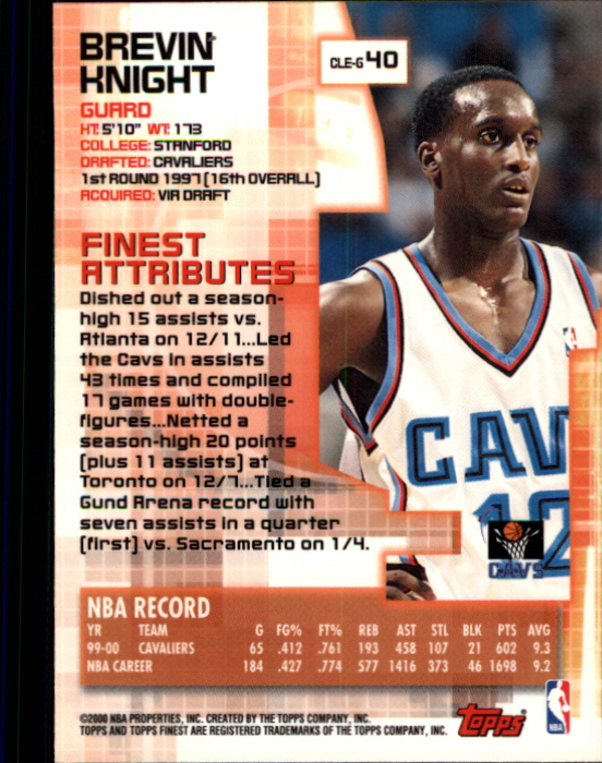 B5505- 2000-01 Finest Bk Card #s 1-176 +Inserts -You Pick- 15+ FREE US SHIP - Bild 57 von 189