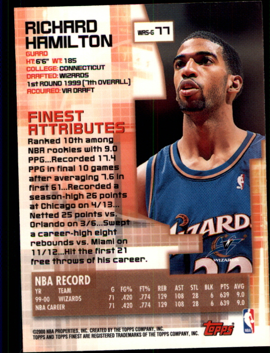 B5505- 2000-01 Finest Bk Card #s 1-176 +Inserts -You Pick- 15+ FREE US SHIP - Bild 113 von 189
