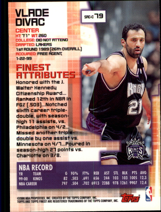 B5505- 2000-01 Finest Bk Card #s 1-176 +Inserts -You Pick- 15+ FREE US SHIP - Bild 117 von 189