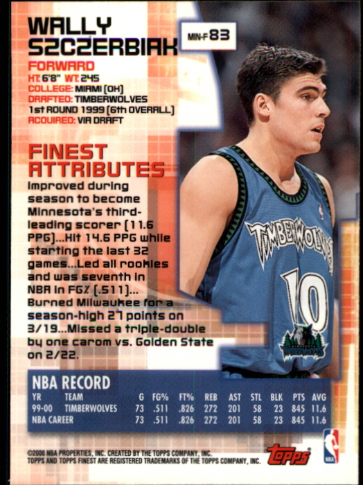 B5505- 2000-01 Finest Bk Card #s 1-176 +Inserts -You Pick- 15+ FREE US SHIP - Bild 125 von 189