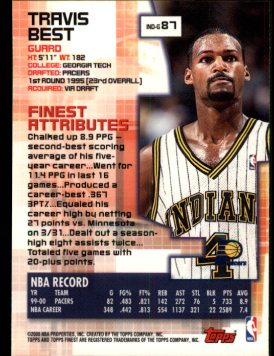 B5505- 2000-01 Finest Bk Card #s 1-176 +Inserts -You Pick- 15+ FREE US SHIP - Bild 133 von 189
