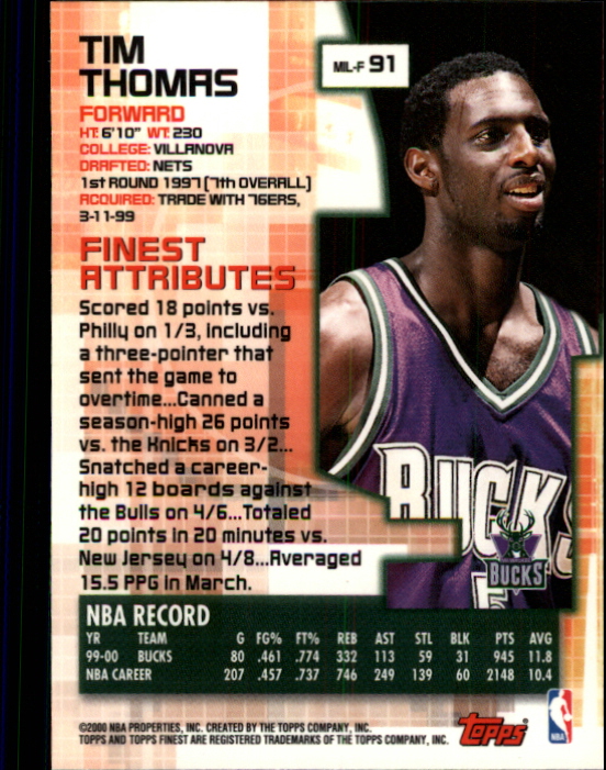 B5505- 2000-01 Finest Bk Card #s 1-176 +Inserts -You Pick- 15+ FREE US SHIP - Bild 141 von 189