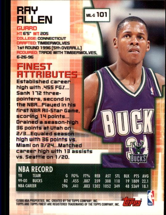 B5505- 2000-01 Finest Bk Card #s 1-176 +Inserts -You Pick- 15+ FREE US SHIP - Bild 149 von 189