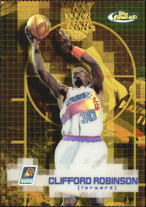 2000-01 Finest Gold Refractors #80 Clifford Robinson