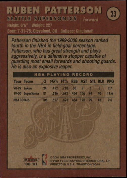 A7626- 2000-01 Fleer Basketball Card #s 1-200 -You Pick- 15+ FREE US SHIP - Picture 39 of 321