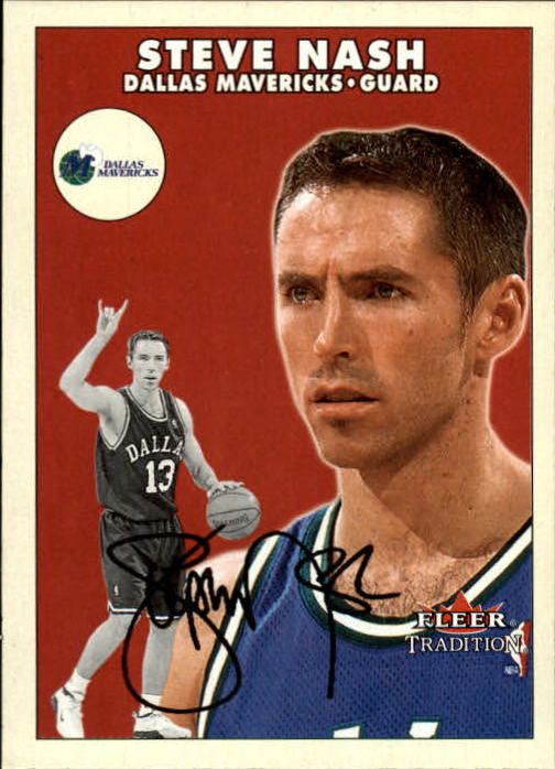 Fleer Steve Nash Basketball Trading Cards