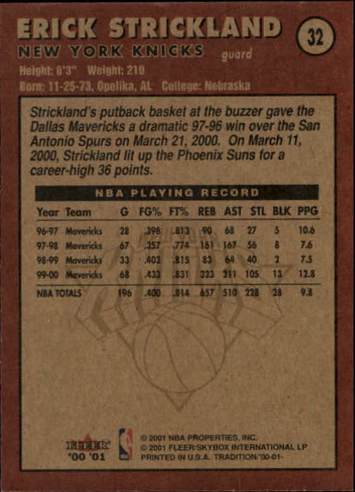 A7626- 2000-01 Fleer Basketball Card #s 1-200 -You Pick- 15+ FREE US SHIP - Picture 53 of 321