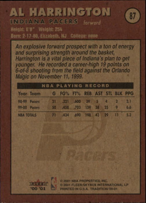 A7626- 2000-01 Fleer Basketball Card #s 1-200 -You Pick- 15+ FREE US SHIP - Picture 139 of 321