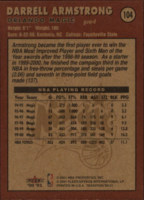 A7626- 2000-01 Fleer Basketball Card #s 1-200 -You Pick- 15+ FREE US SHIP - Picture 165 of 321