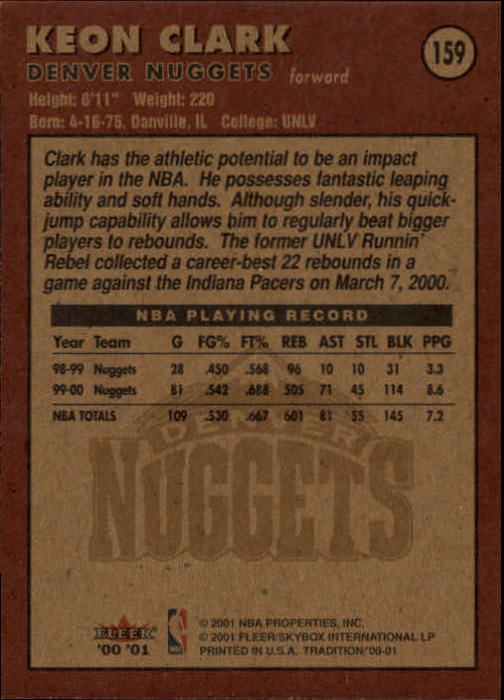 A7626- 2000-01 Fleer Basketball Card #s 1-200 -You Pick- 15+ FREE US SHIP - Picture 253 of 321