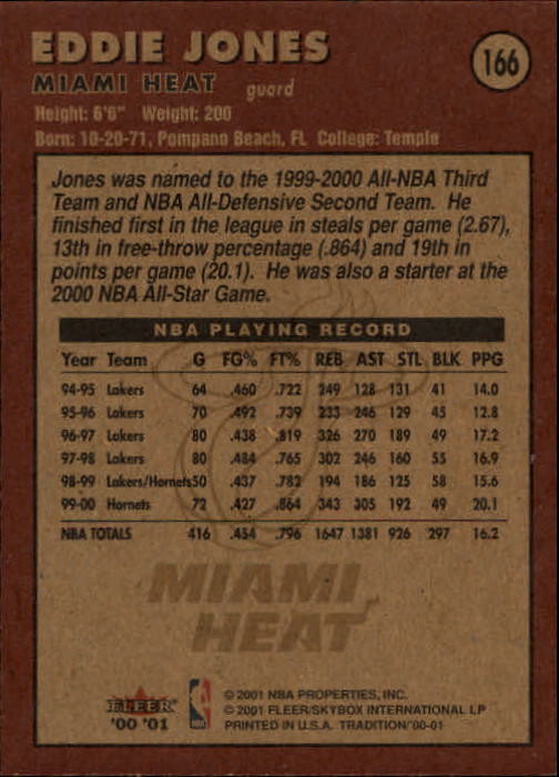A7626- 2000-01 Fleer Basketball Card #s 1-200 -You Pick- 15+ FREE US SHIP - Picture 267 of 321