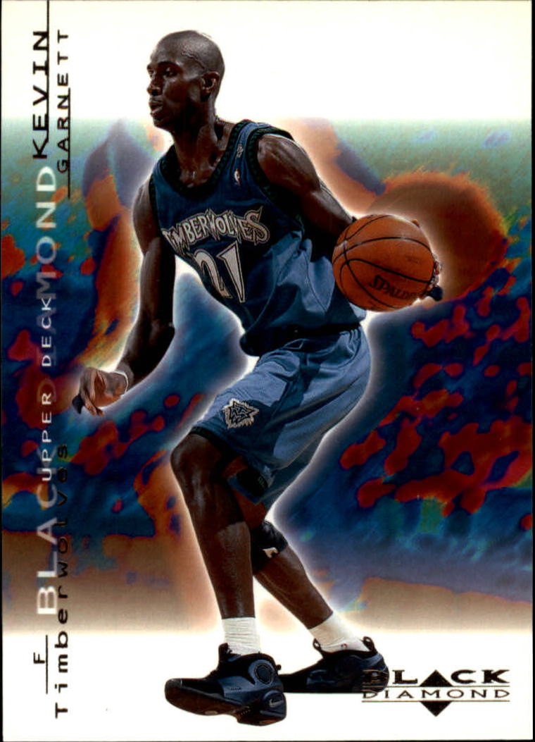2000-01 Black Diamond #48 Kevin Garnett